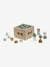 Caja con formas para encajar de madera FSC® - Tanzania madera 