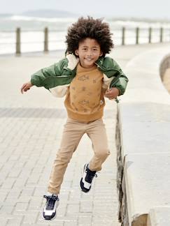 Niño-Pantalones-Pantalón slim a color MorphologiK ANCHO para niño
