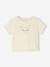 Pack de 2 camisetas de algodón orgánico para bebé recién nacido moka 
