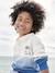 Sudadera con cuello polo y efecto «deep & dye» para niño azul azur 