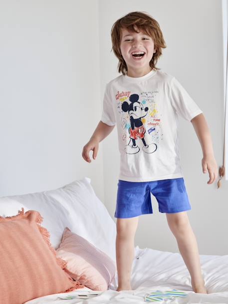 Pijama con short bicolor Disney® Mickey azul 