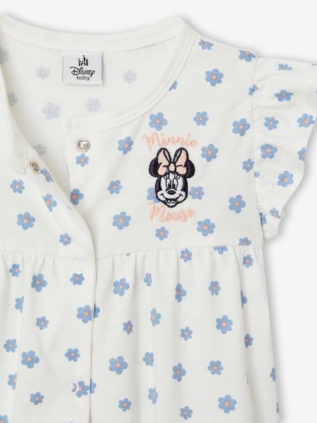 Mono short para bebé Disney® Minnie blanco estampado 