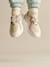 Zapatillas deportivas con cordones elásticos y suela gruesa para niña lote beige 