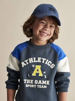 Deporte-Niño-Jerséis, chaquetas de punto, sudaderas-Sudadera deportiva colorblock para niño