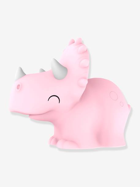 Lámpara de noche recargable Roxy la triceratops - DHINK KONTIKI rosa 