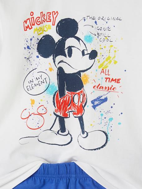 Pijama con short bicolor Disney® Mickey azul 
