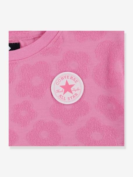 Conjunto short y camiseta CONVERSE rosa 