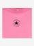 Camiseta infantil Chuck Patch CONVERSE rosa 