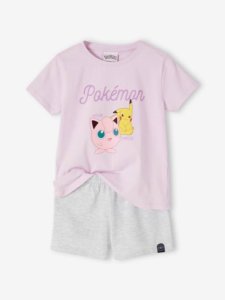 Pijama con short Pokémon® bicolor lavanda 