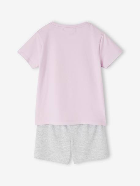 Pijama con short Pokémon® bicolor lavanda 