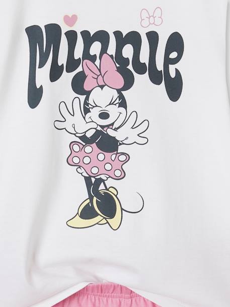 Pijama con short bicolor Disney® Minnie rosa 