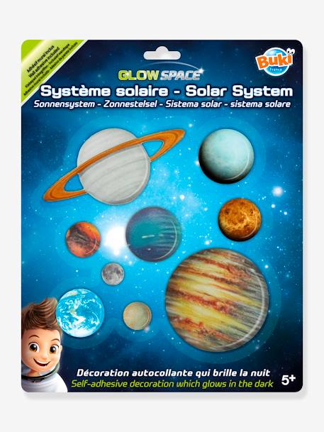Sistema Solar - Planetas fosforescentes adhesivos - BUKI multicolor 