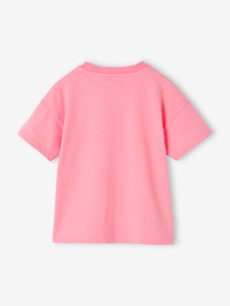 Camiseta Barbie® infantil rosa chicle 