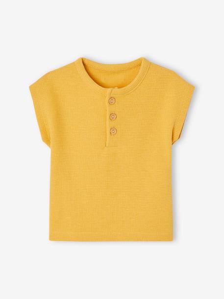 OEKO-TEX®-Bebé-Camisetas-Camiseta tunecina nido de abeja para bebé