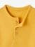Camiseta tunecina nido de abeja para bebé amarillo 