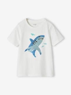 camisetas-Niño-Camisetas y polos-Camiseta Basics motivo lentejuelas reversibles niño