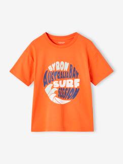 Ecorresponsables-Camiseta estampado vacaciones para niño