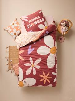 Toda la Selección-Textil Hogar y Decoración-Conjunto infantil de funda nórdica + funda de almohada de algodón reciclado - IBIZA