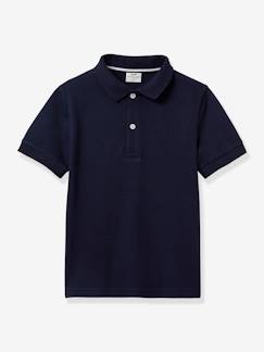 Niño-Camisetas y polos-Camisetas-Polo niño de algodón orgánico CYRILLUS