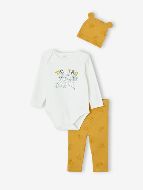 Bebé-Conjuntos-Conjunto para bebé niño: body + pantalón + gorro Disney® Chip y Chop