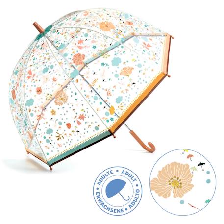 Paraguas para adultos «Florecitas» DJECO rosa 