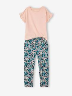 Niña-Pantalones-Conjunto camiseta + pantalón para niña