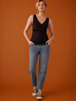 camisetas-Ropa Premamá-Camisetas y tops embarazo-Pack de 2 camisetas de tirantes con efecto cruzado Fiona ENVIE DE FRAISE
