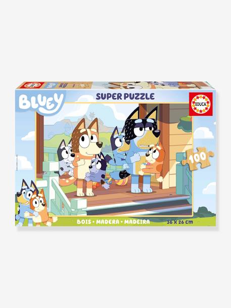 Super puzzle Bluey - EDUCA - 100 piezas multicolor 