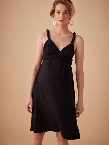 1 vestido premamá, 7 looks Fantastic Dress ENVIE DE FRAISE negro 