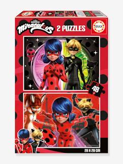 Puzzle 2 x 48 piezas Miraculous Ladybug - EDUCA
