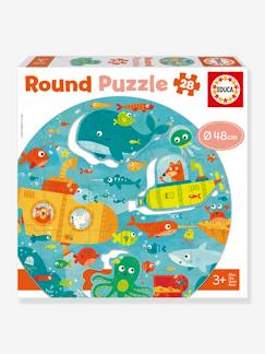 Juguetes-Puzzle redondo 28 piezas Bajo el mar - EDUCA