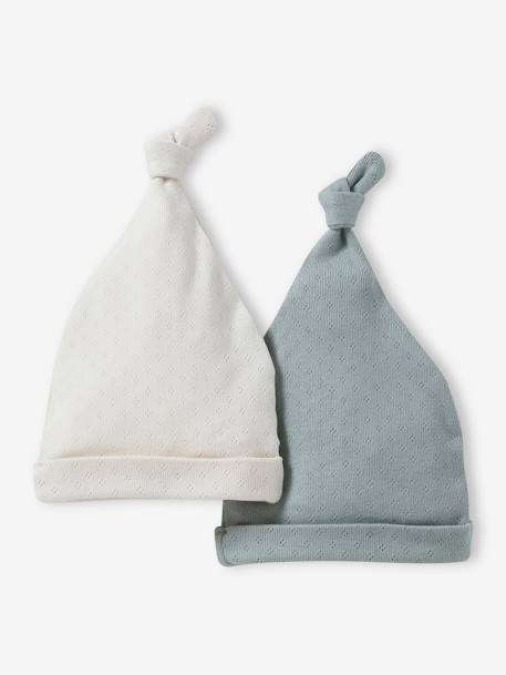 Lotes y packs-Bebé-Accesorios-Sombreros-Pack de 2 gorros para bebé