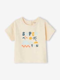 -Camiseta "Super fun" de manga corta para bebé