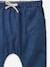 Pantalón corte árabe de denim ligero para bebé CYRILLUS azul jeans 