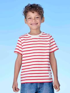 Ecorresponsables-Niño-Camisetas y polos-Camiseta de manga corta y estilo marinero para niño