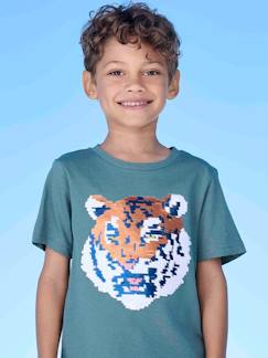 Niño-Camisetas y polos-Camiseta Basics motivo lentejuelas reversibles niño