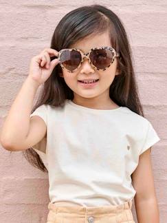 Niña-Gafas de sol con forma de corazones para niña