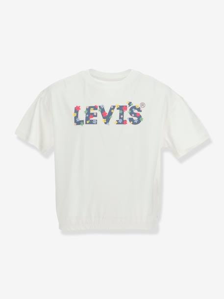 Camiseta Meet and Greet Floral Levi's® de algodón orgánico beige 