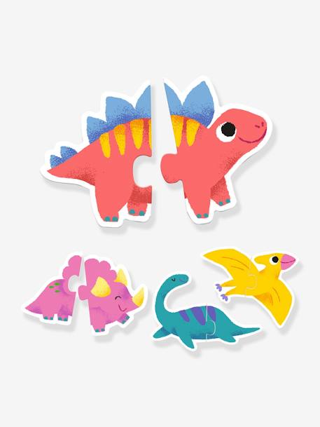 Puzzle Dinosaurios dúo - DJECO multicolor 