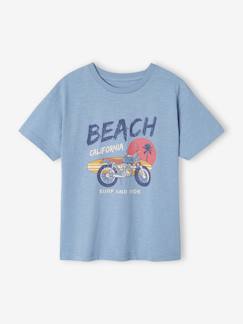 Camiseta motivo "surf and ride" para niño