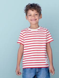 camisetas-Niño-Camisetas y polos-Camiseta de manga corta y estilo marinero para niño