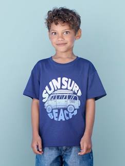 Niño-Camisetas y polos-Camisetas-Camiseta estampado vacaciones para niño