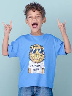 -Camiseta con motivo divertido animal para niño