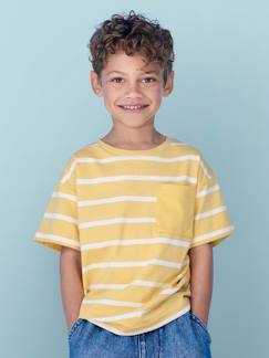 Niño-Camisetas y polos-Camiseta a rayas personalizable para niño