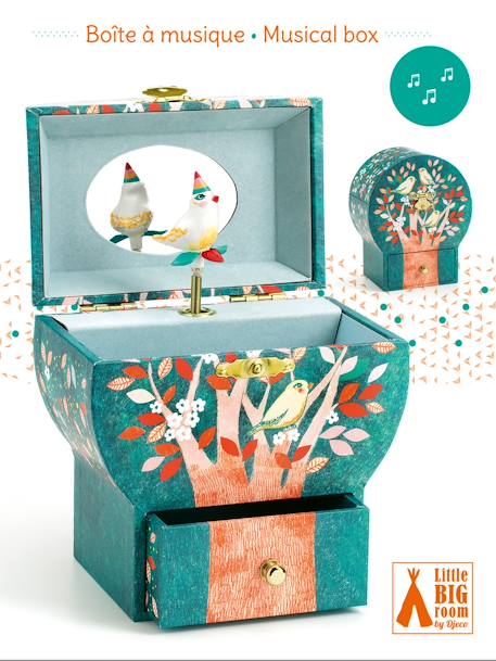 Caja de música árbol poético - DJECO multicolor 