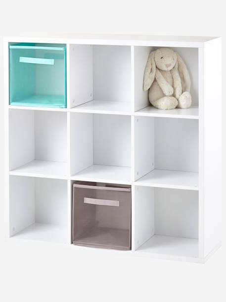 Mueble para organización de 9 compartimentos Blanco 