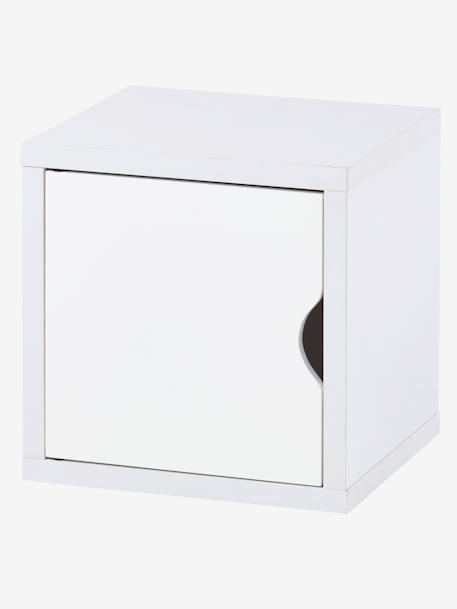 Puerta para mueble con casilleros Blanco+Gris / estrellas+Pizarra+VERDE MEDIO LISO 