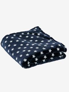 Líneas de Mobiliario-Textil Hogar y Decoración-Ropa de cama niños-Mantas, edredones-Manta infantil de microfibra estampada de estrellas