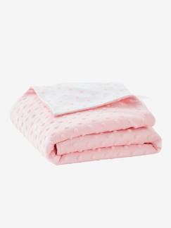 Mantas y Edredones-Textil Hogar y Decoración-Manta para bebé de doble cara, punto polar/felpa Stella