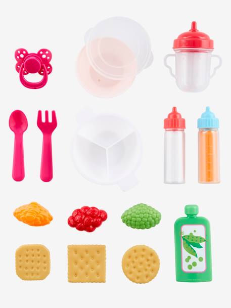 Set de comida para muñecas pequeño multicolor 